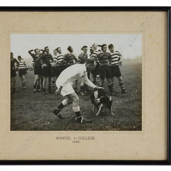 Unidentified photographer - Christchurch Boys' High School v. Christs College 1947',